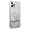 Guess Guess iPhone 12 Pro Max Skal Liquid Glitter - Silver