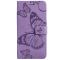 A-One Brand Butterfly Imprinted Fodral Galaxy S22 - Lila