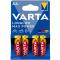 VARTA Varta 4-pack Longlife Max Power AA / LR6 Batteri