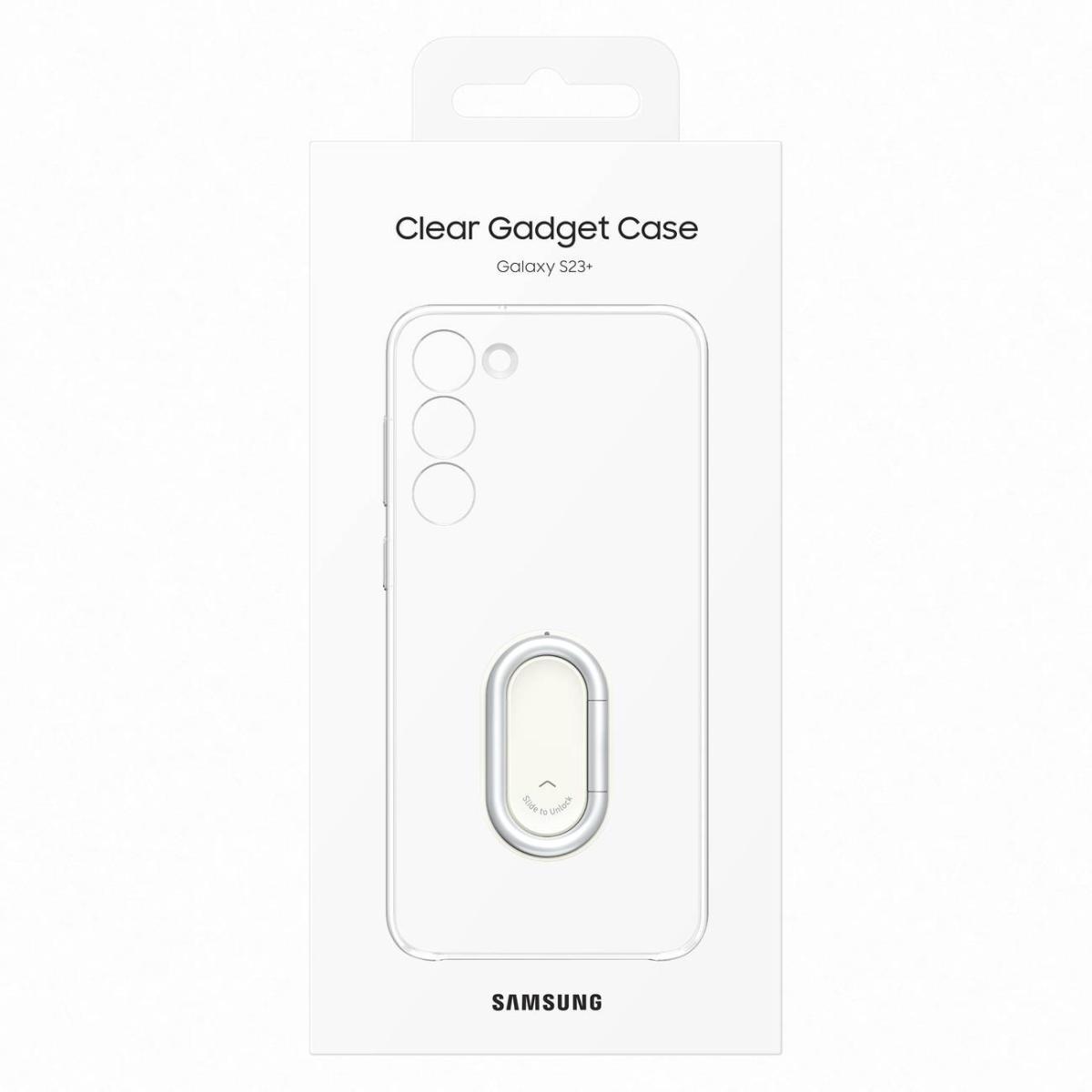 Samsung Samsung Galaxy S23 Plus Skal Ringhållare Gadget - Transparent