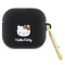 Hello Kitty Hello Kitty AirPods 3 Skal Silikon 3D Kitty Head - Svart