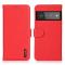 KHAZNEH Khazneh Litchi Plånboksfodral till Google Pixel 6 Pro - Röd