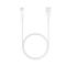 OEM USB-C till USB-A kabel 1m HD21 - Vit