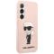 KARL LAGERFELD Karl Lagerfeld Galaxy S23 Skal Silicone Choupette - Rosa