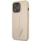 Guess Guess iPhone 13 Pro Skal Saffiano Triangle Logo - Beige