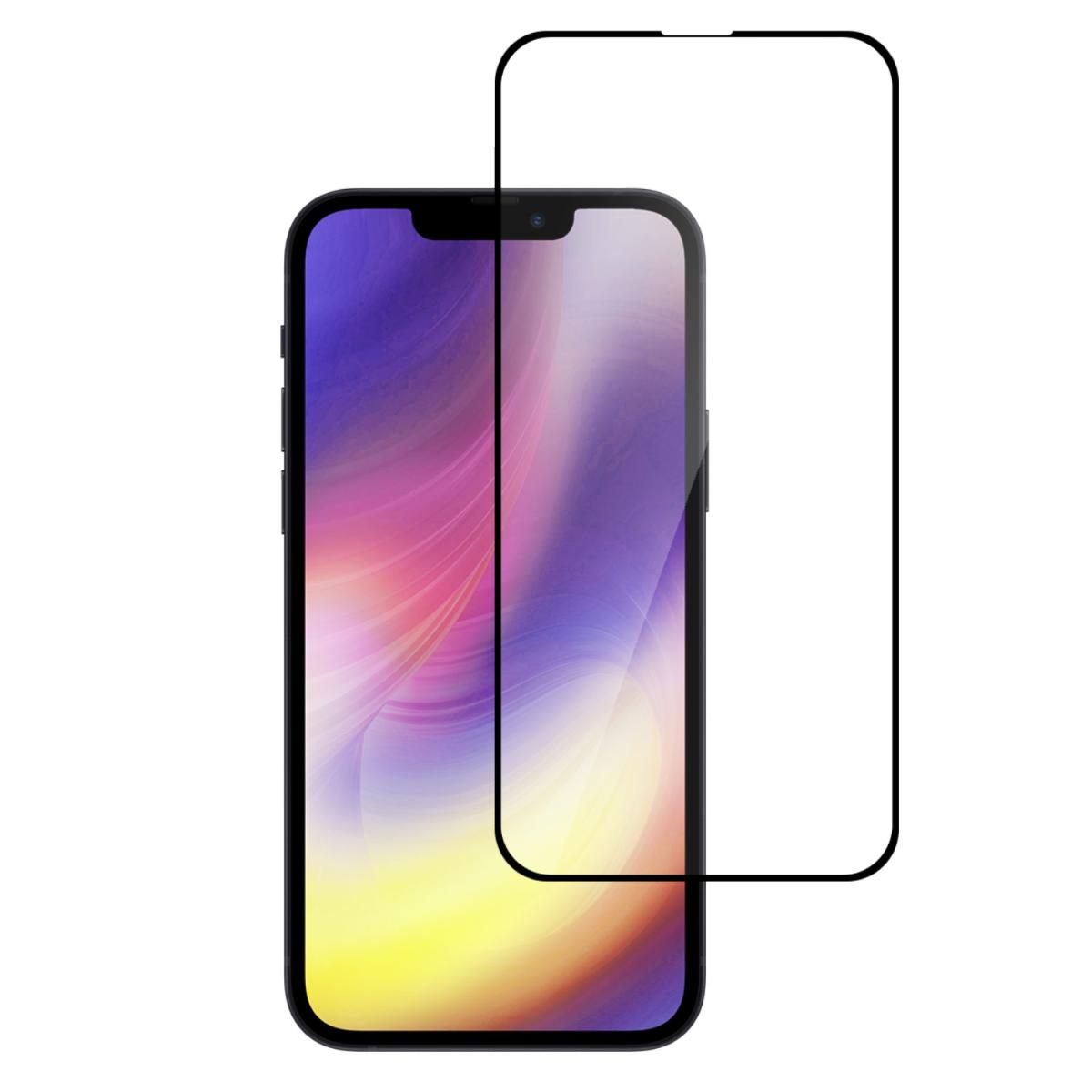 Champion Champion Härdat glas skärmskydd till iPhone 13 Mini - Svart