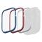 UNIQ [3-Pack] Uniq Apple Watch 4/5/6/7/8/SE (44/45mm) Härdat Glas Skärmskydd