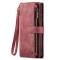 Caseme CASEME Galaxy A24 4G Plånboksfodral C30 Zipper - Röd