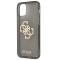 Guess Guess iPhone 12 Pro Max Skal Glitter Logo - Svart