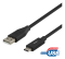 Deltaco DELTACO USB-C till USB-A kabel, 2m, USB 2.0
