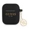 Guess Guess Silicone Charm Collection Skal Airpods - Svart