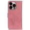 KHAZNEH KHAZNEH iPhone 14 Pro Max Plånboksfodral Retro - Rosa