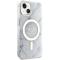 Guess Guess Mobilskal till iPhone 14 Plus MagSafe Marble - Vit