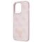 Guess Guess Mobilskal till iPhone 14 Pro Crossbody Metall Logo - Rosa