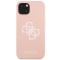 Guess Guess Silicone Logo Skal iPhone 13 mini - Rosa