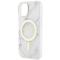 Guess Guess Mobilskal till iPhone 14 Plus MagSafe Marble - Vit