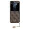 Guess Guess Mobilskal till Galaxy Z Flip 5 Charms Collection - Brun