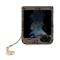 Guess Guess Mobilskal till Galaxy Z Flip 5 Charms Collection - Brun