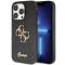 Guess Guess Mobilskal till iPhone 11/XR Glitter Script Big - sVART