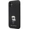 KARL LAGERFELD KARL LAGERFELD Mobilskal till iPhone 11/XR Silikon Ikonik Metal Pin