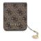 Guess Guess Mobilskal till Galaxy Z Flip 5 Charms Collection - Brun