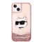 KARL LAGERFELD Karl Lagerfeld iPhone 14 Plus Skal Glitter Choupette - Rosa