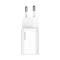 BASEUS Baseus Super Väggladdare USB-C 20 W - Vit