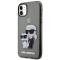 KARL LAGERFELD Karl Lagerfeld iPhone 11 / XR Skal Gliter Karl&Choupette - Svart