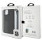 BMW BMW Mobilskal till iPhone 15/14 Plus Signature Läder Wordmark Cord