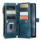 Caseme CASEME Galaxy A24 4G Plånboksfodral C30 Zipper - Blå