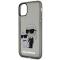 KARL LAGERFELD Karl Lagerfeld iPhone 11 / XR Skal Gliter Karl&Choupette - Svart