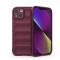OEM iPhone 14 Plus Skal Magic Shield Flexible Armored - Burgundy