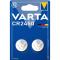 VARTA Varta 2-pack CR2450 Lithium Knappcellsbatteri 3V