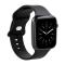 GEAR GEAR Apple Watch 4/5/6/7/8/SE (42/44/45mm) Silikon Armband - Svart
