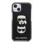 KARL LAGERFELD Karl Lagerfeld iPhone 13 mini Skal Karl & Choupette Head - Svart