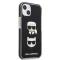 KARL LAGERFELD Karl Lagerfeld iPhone 13 mini Skal Karl & Choupette Head - Svart