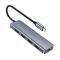 UTGATT1 UGreen USB 4x USB 3.2 Gen 1 HUB micro USB strömport Grå