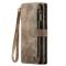Caseme CASEME Galaxy A24 4G Plånboksfodral C30 Zipper - Brun