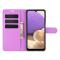 A-One Brand Litchi Läder Plånboksfodral Galaxy A32 5G - Lila