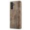 Caseme CASEME Galaxy A24 4G Plånboksfodral C30 Zipper - Brun
