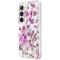 Guess Guess Mobilskal till Galaxy S23 Flower Collection - Vit