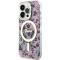 Guess Guess Mobilskal till iPhone 14 Pro Max MagSafe Flower - Rosa