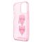 KARL LAGERFELD Karl Lagerfeld Glitter Karl`s & Choupette Skal iPhone 13 / 13 Pro - Rosa