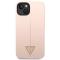 Guess GUESS iPhone 14 Skal Silicone Triangle - Rosa
