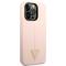 Guess GUESS iPhone 14 Pro Skal Silicone Triangle - Rosa