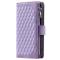 OEM iPhone 14 Pro Max Plånboksfodral Rhombus - Lila