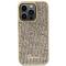 Guess Guess Mobilskal till iPhone 15 Pro Disco Metal Script - Guld