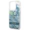 Guess GUESS iPhone 14 Pro Skal Flower Liquid Glitter - Grön