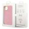 Guess GUESS iPhone 14 Plus Skal Croco Collection - Rosa