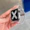 OEM Apple Watch 4/5/6/7/8/SE (38/40/41mm) Silikon Armband - Clear